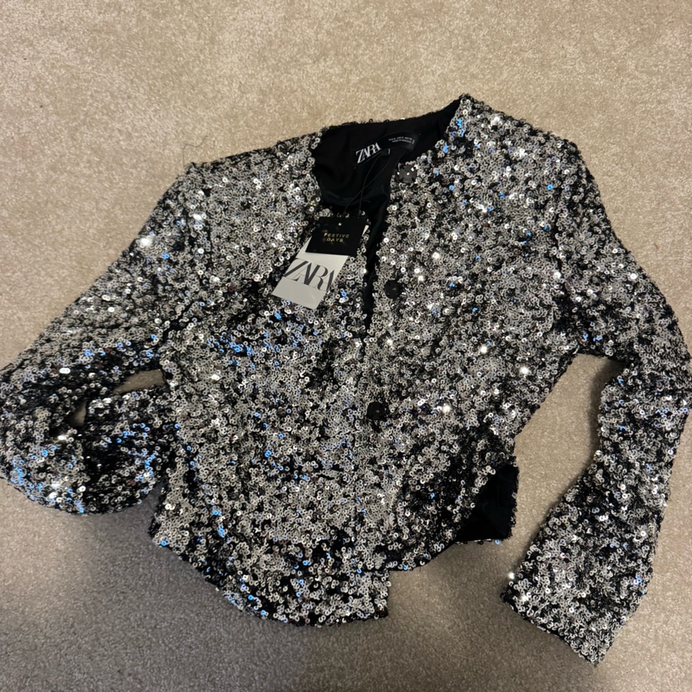 Zara sequin jacket - Picture 13 of 14